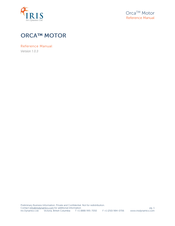 IRIS ORCA Reference Manual
