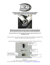 R&G FI0033 Fitting Instructions