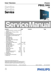 Philips 22HFL5530H/27 Service Manual