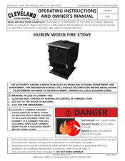 Cleveland HURON Operating Instructions And Owner's Manual