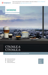 Siemens CT636LE 6 Series Instruction Manual