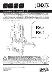 Jenx PS04 Instructions For Use Manual