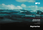 Raymarine AXIOM 2 PRO Installation Instructions Manual