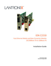 Lantronix ION C2210 Installation Manual