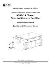 PURE SXDDR Series Installation Instructions Manual