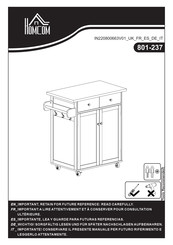HOMCOM 801-237 Manual