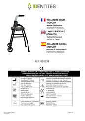 identités 826038 Instruction Manual