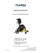 broda Travrsa-LT Operating Manual