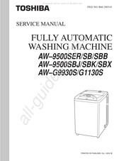 Toshiba AW-9500 Service Manual