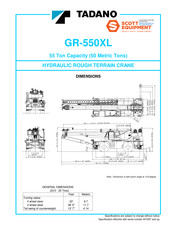 Tadano GR 550XL-3 Manual
