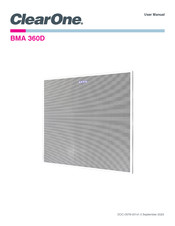 ClearOne BMA 360D User Manual