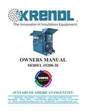 Krendl 5200-1E Owner's Manual