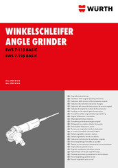 Würth 5707 016 0 Manual