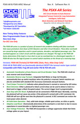 DCC Specialties PSXX-AR Manual