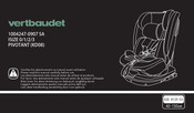 VERTBAUDET 1004247-0907 SA Manual