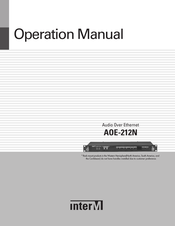 Inter-m AOE-212N Operation Manual