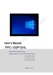 ICOP Technology PPC-150P-EHL-J6-16G User Manual