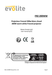 Evolite FRZ-200WW User Manual