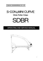 SANKI S-CON MINI CURVE SDBR Operating And Service Manual