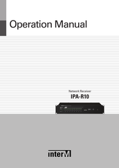 Inter-m IPA-R10 Operation Manual