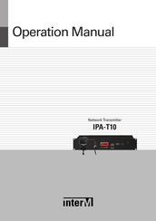 Inter-m IPA-T10 Operation Manual