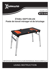 DURHAND B72-038 Manual