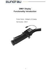 EUNORAU DM01 Introduction Manual