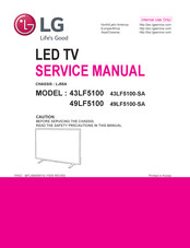 LG 43LF5100-SA Service Manual
