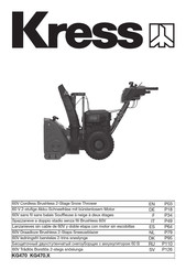KRESS KG470 Series Original Instruction