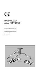 Maquet HANAULUX blue 100 Operating Instructions Manual