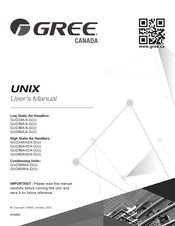 Gree GUD36W/A-D User Manual