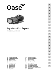 Oase Aquarius Eco Expert 44000 Operating Instructions Manual
