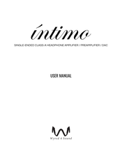 Wyred 4 Sound intimo User Manual