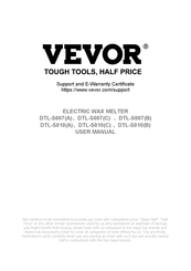 VEVOR DTL-S007C User Manual