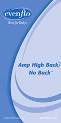 Evenflo Amp High Back / No Back Manual