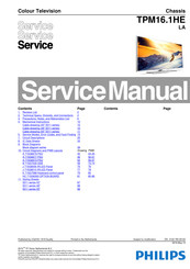 Philips 43HFL5011T/12 Service Manual