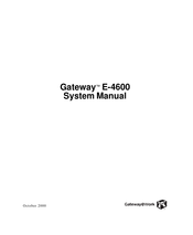 Gateway E-4600 System Manual