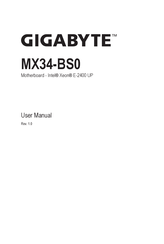 Gigabyte MX34-BS0 User Manual