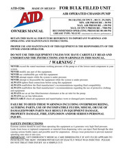 ATD Tools ATD-5286 Owner's Manual