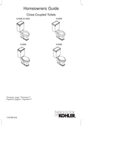 Kohler K-3429 Homeowner's Manual