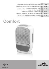 eta Comfort Instructions For Use Manual