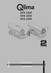 Qlima DFA 2320 Operating Manual