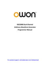 Owon DGE3000 Series Programmer's Manual