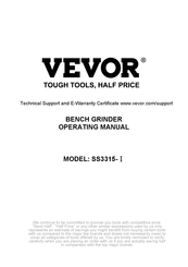 VEVOR SS3315-I Operating Manual
