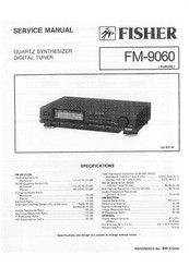 Fisher FM-9060 Service Manual