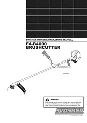 Swisher E4-B4000 Owner's/Operator's Manual
