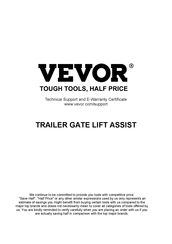 VEVOR 5807 Manual