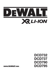 DeWalt DCK273M2T Original Instructions Manual