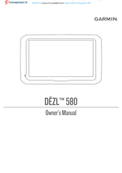Garmin DELZ 580 Owner's Manual