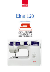 ELNA eXplore 120 Instruction Manual